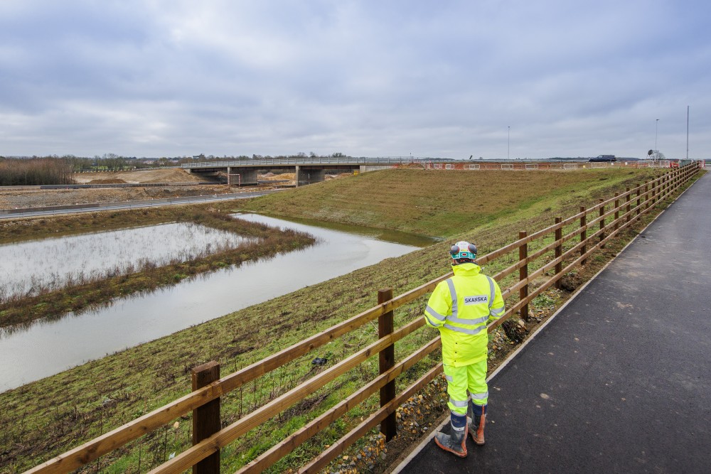The new Roxton Road bridge opened in May 2025.